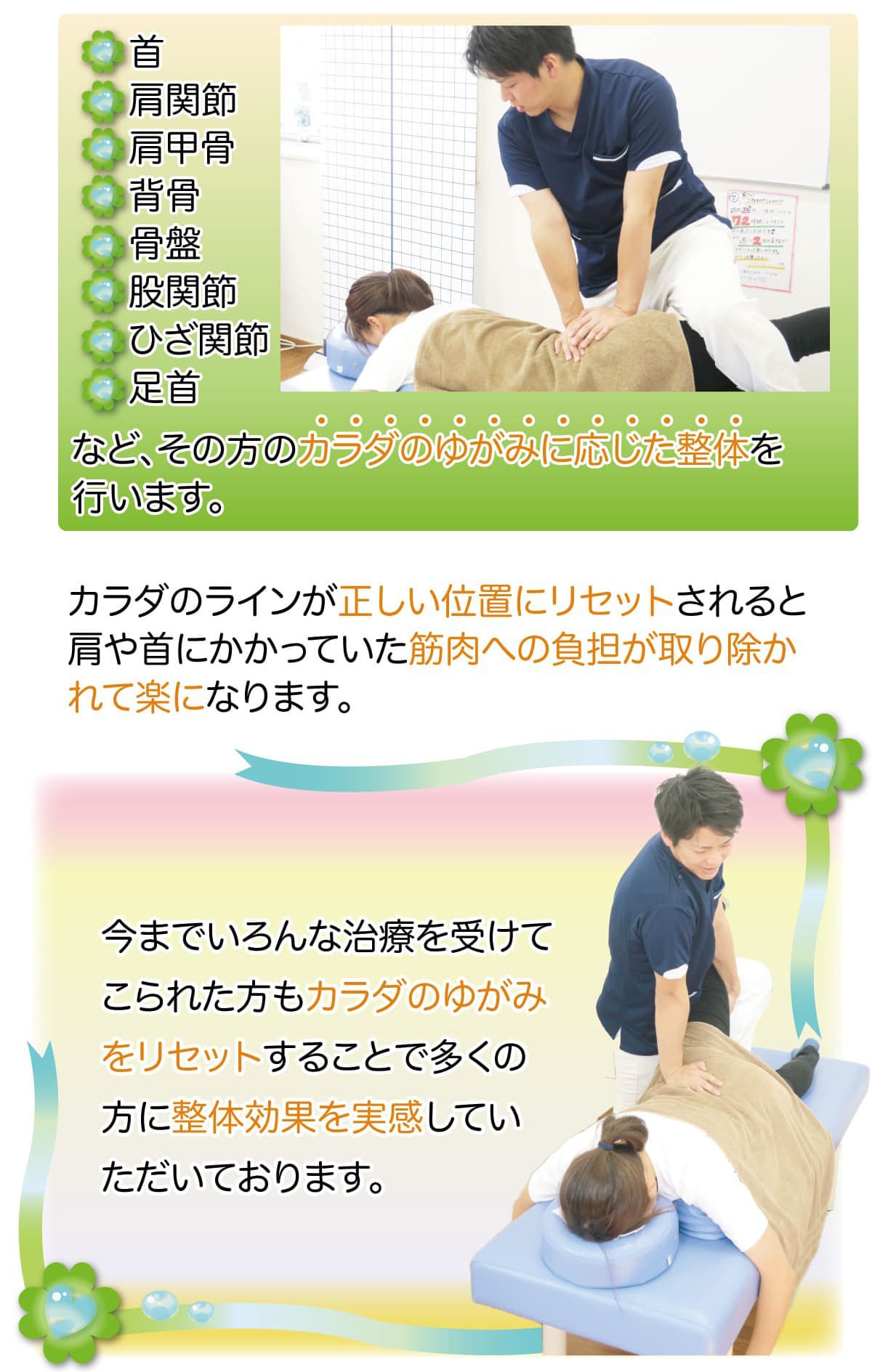 カラダのラインを整える